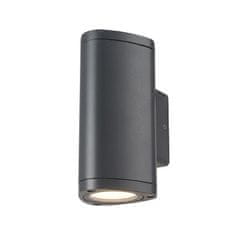 ACA ACA Lighting LED HP venkovní nástěnné svítidlo 6W 300LM 50d 230V AC 3.000K tmavá šedá CRI80 IP54 30.000hod LG2982G