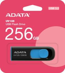 Adata DashDrive UV128 256GB / USB 3.1 / černo-modrá