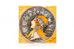 Podložka pod myš Alfons Mucha - Zodiak