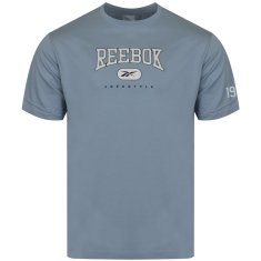 Reebok Tričko na trenínk modré S HK6738