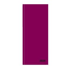 Diář měsíční PVC Pastelini - Classic Burgundy 2025