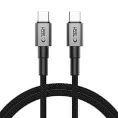 Tech-protect Ultraboost DNA kabel USB-C / USB-C PD 60W / 3A 1m, šedý