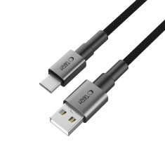 Tech-protect Ultraboost DNA kabel USB / USB-C 15W / 3A 25 cm, šedý