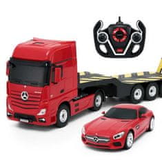 Rastar RC model auta Rastar R/C auto MercedesBenz Actros + AM