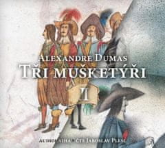 Alexandre Dumas: Tři mušketýři BOX I.+II. - 4 CDmp3 (Čte Jaroslav Plesl)