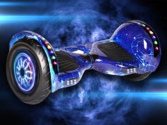 GORDON G273 Hoverboard, Bluetooth, 100 kg, 350 W, Blue Starry Sky