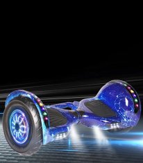 GORDON G273 Hoverboard, Bluetooth, 100 kg, 350 W, Blue Starry Sky