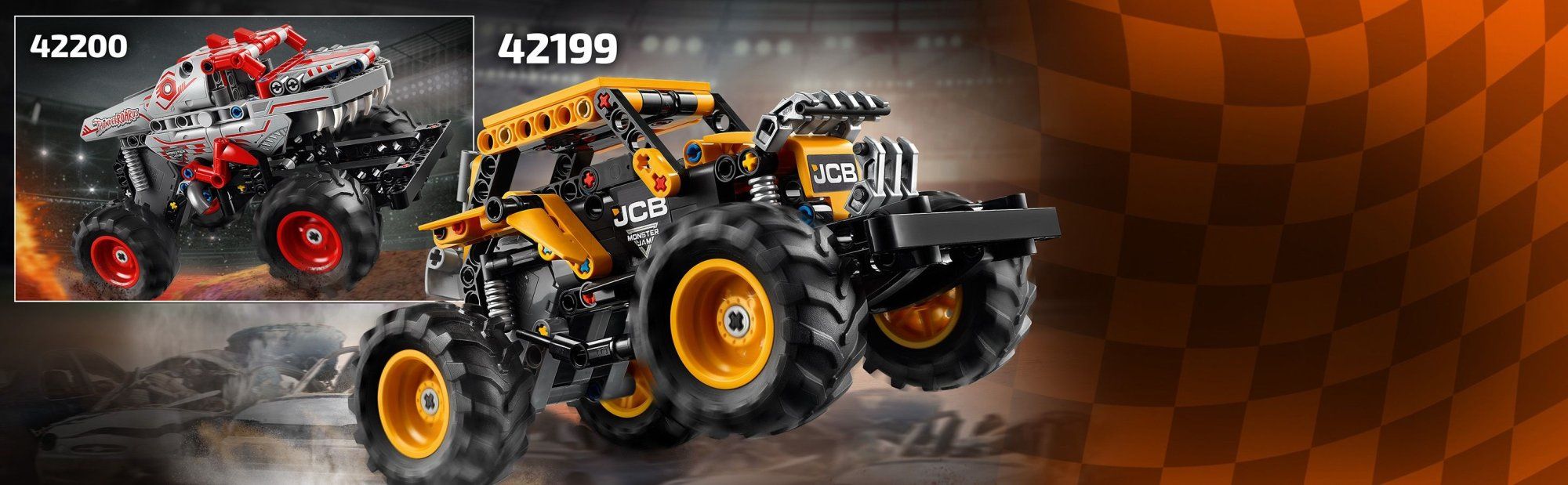 LEGO Technic 42199 Monster Jam DIGatron s natahovacím motorem