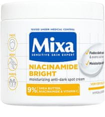 Mixa Hydratační krém proti tmavým skvrnám Niacinamide Bright (Moisturizing Anti-Dark Spot Cream) 400 ml