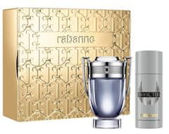 Paco Rabanne Invictus - EDT 100 ml + deodorant ve spreji 150 ml