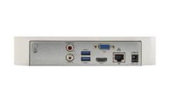 Uniview NVR, 4 PoE (Max 54W) kanálů, H.265, 1x HDD, max 8 MP