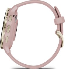 Garmin Chytré hodinky Venu 3S, Cream Gold/Dust Rose Silicon band