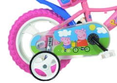 Dino bikes Dívčí kolo 12" s příslušenstvím PEPPA PIG