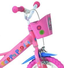 Dino bikes Dívčí kolo 12" s příslušenstvím PEPPA PIG