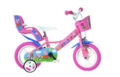 Dino bikes Dívčí kolo 12" s příslušenstvím PEPPA PIG