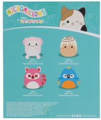 SQUISHMALLOWS Micromallows 4Pack - Mýval, Bigfoot, Ara, Skořicová rolka