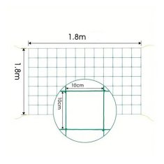 Garden King Opěrná síť pro popínavé rostliny 1,8 x 1,8 m, samostatně