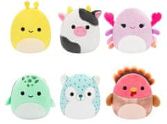 SQUISHMALLOWS Micromallows 6Pack - Krab, Želva, Kráva, Krocan, Ježek, Slimák