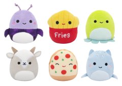 SQUISHMALLOWS Micromallows 6Pack - Lochneska, Chobotnice, Hranolky, Pizza, Kozel, Brouk