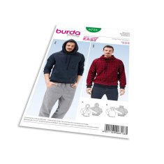 Burda Střih Burda 6718 - Pánská mikina