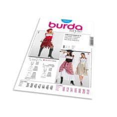 Burda Střih Burda 2422 - Pirátka, korzet