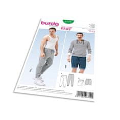 Burda Střih Burda 6719 - Pánské tepláky, šortky, kraťasy