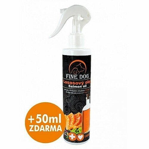 Fine Dog Lososový olej 200ml+50ml zdarma