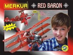 Merkur Stavebnice Red Baron, 680 dílů, 40 modelů