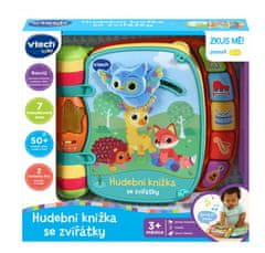 Vtech Hudební knížka se zvířátky CZ