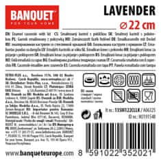 Rendlík LAVENDER 22cm 2,9l s poklicí