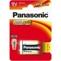 Panasonic Alkalická baterie 9V Pro Power 6LR61