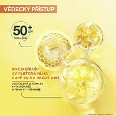 Garnier Rozjasňující pleťová mlha SPF 50+ Vitamin C (Brightening Over Make-up UV Mist) 75 ml