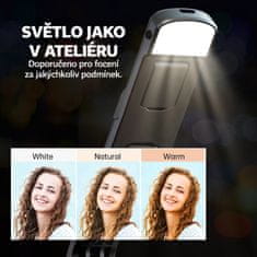 PLATINIUM Teleskopická selfie tyč se stativem a bluetooth ovládáním, samostatně