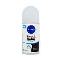 Nivea Kuličkový antiperspirant Invisible For Black & White Pure 50 ml