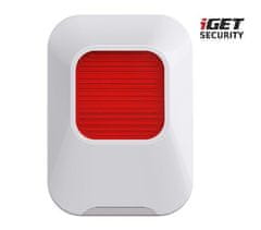 iGET SECURITY EP24 - Bezdrátová vnitřní siréna pro alarm SECURITY M5, dosah 1km