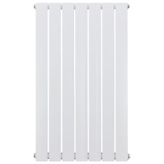 Vidaxl Lamelový radiátor bílý 542 mm x 900 mm