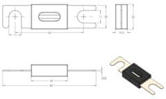 Victron ANL - pojistka 400A/80V pro 48V produkty