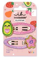 Invisibobble Sponka do vlasů Clipstar Frutti Avocado 2 ks