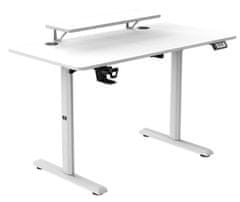 Ultradesk Pracovní stůl HIGHLANDER WHITE