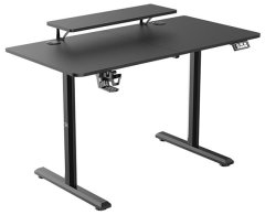 Ultradesk Pracovní stůl HIGHLANDER BLACK