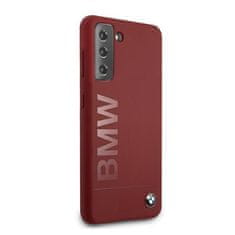 Bmw BMHCS21MSLBLRE hard silikonové pouzdro Samsung Galaxy S21 PLUS 5G red Silicone Signature Logo