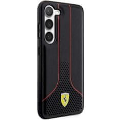 Ferrari FEHCS23MPCSK hard silikonové pouzdro Samsung Galaxy S23 PLUS 5G black Perforated 296 P