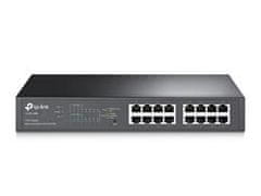 TP-Link TL-SG1016PE PoE switch, 16x GLAN (8x PoE+), 802.3af/at, 110W budget