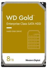 WD GOLD 8TB / 8005FRYZ / SATA 6Gb/s / Interní / 3,5" / 7200rpm / 256MB