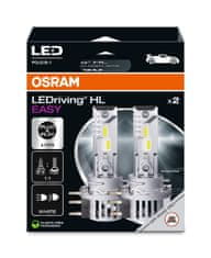 Osram OSRAM LEDriving HL EASY H15 12V 3.8W/16.5W PGJ23t-1 6500K White 2ks 64176DWESY-2HB