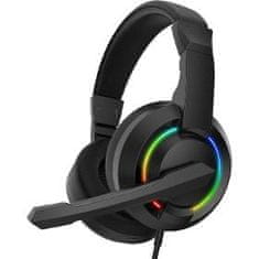 BARACUDA HYDRA gaming headset PC LED bk