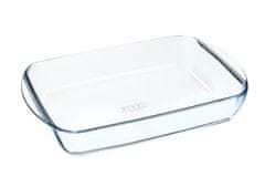 PEKÁČ SKLENĚNÝ PYREX 3,7L, 40X27X6CM