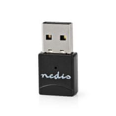 Nedis WSNWM610BK Wi-Fi USB dongle AC600 Dual Band 2.4/5 GHz