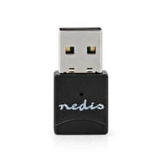 Nedis WSNWM610BK Wi-Fi USB dongle AC600 Dual Band 2.4/5 GHz