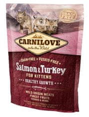 Carnilove Krmivo Kitten Healthy Growth Salmon & Turkey 0,4kg